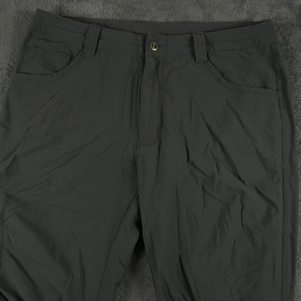 Patagonia Quandary Pants Mens 35 Gray Hiking Outdoor Stretch Lightweight 55180‎
